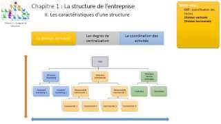 Thème 3  Chapitre 1  La structure de lentreprise [upl. by Elka145]