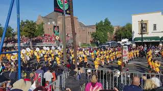 Kyoto Tachibana High School Japan band marching in the 2018 Rose Bowl Parade [upl. by Anirhtak239]