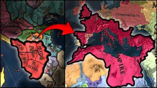 FLORANSA İLE ROMA   Europa Universalis 4 Winds of Change Floransa [upl. by Adnert]