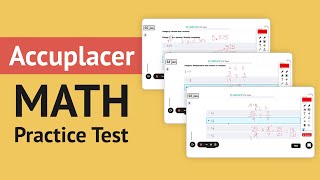 Accuplacer MATH Practice Test  Accuplacer Math Test with Answers and Explanations [upl. by Freda995]