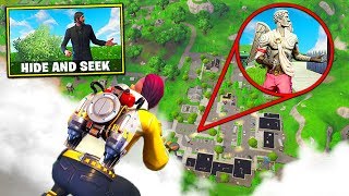 Hide amp Seek WITH JETPACKS In Fortnite Battle Royale [upl. by Ayanad445]