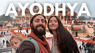 Foreigners Visit AYODHYA 🇮🇳 Exploring Indias New Ram Mandir Hanuman Temple amp More [upl. by Ume]