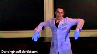 Dancing Scientist  Glow In The Dark Hip Hop Dance [upl. by Pegasus]