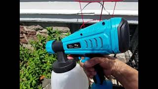 Tilswall Paint Sprayer 550w Spray Gun Review [upl. by Engen]