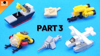 Lego Mini Deep Sea Explorers  Part 3 Tutorial [upl. by Ecnav]