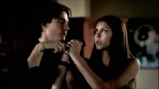 3x08 Damon and Elena training scene  Ordinary People  Vampire Diaries [upl. by Sacksen]