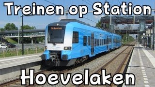 Treinen op station Hoevelaken [upl. by Roderigo937]