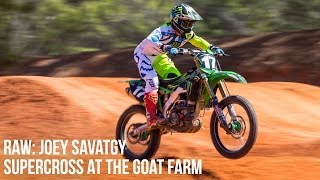 RAW Laps Joey Savatgy  Supercross at Goat Farm [upl. by Weingarten439]