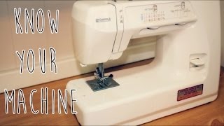 SEWING SERIES  Beginners Sewing Course All About Your Sewing Machine [upl. by Savannah]