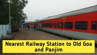 karmali railway station goaPrepaid Taxi CounterOLD GOA just 22 km from this station [upl. by Kauppi996]