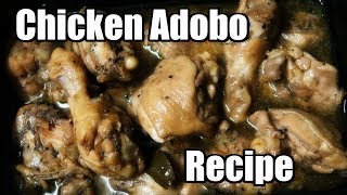 How To Cook Chicken Adobo  Filipino Food [upl. by Robina]