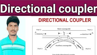 Directional coupler in microwave Engineering microwaveengineering [upl. by Allevon]