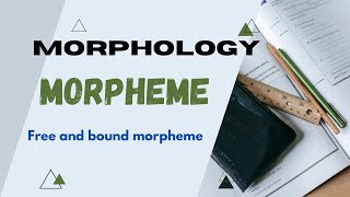 MORPHOLOGY  Morpheme and its type with defination and examples ​⁠subscribelearnwithme15 [upl. by Mathian33]