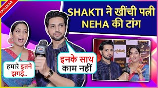 Shakti Arora Refused To Work With Wife Neha Saxena Pull Each Others Leg Says Hum Saath Kaam Nahi [upl. by Neirb904]