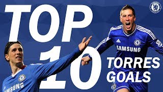 TOP 10 Fernando Torres Goals  Chelsea Tops [upl. by Askwith]