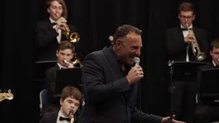 Sandbach School Big Band with Matthew Ford  Thunderball [upl. by Hafeetal]