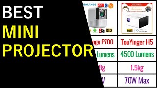 Best Mini Projector 2023  ThundeaL TD90 vs Salange P700 vs TouYinger H5 Mini Projector Comparison [upl. by Jennifer214]