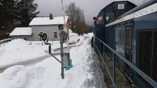 Passage du chasse neige au Conifer le 2 février 2019 [upl. by Radloff]