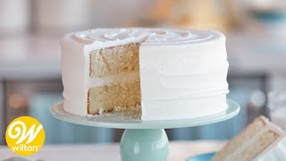 How To Make A Classic Yellow Cake  Wilton [upl. by Celestina990]