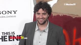 David Krumholtz quotThis Is The Endquot Los Angeles Premiere ARRIVALS [upl. by Shay]