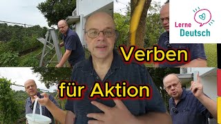 45 Verben für Bewegung und Aktion alle demonstriert Deutsch lernen A2B1 [upl. by Kubiak577]