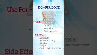 DOMPERIDONE [upl. by Edana]