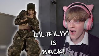 LILIs FILM 2  LISA Dance Performance Video REACTION DAAYUM [upl. by Orlosky]