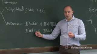 Lesson 1 Classical propositional logic Logic and Paradoxes University of Navarra MOOC [upl. by Kenti692]