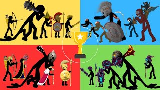 Stickman tower destruction tournament  stick war legacy komikAnFiDi [upl. by Endys574]