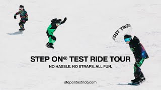 Burton Step On® Test Ride Tour [upl. by Alleahcim545]