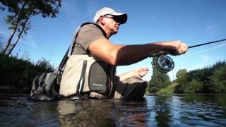 Fliegenfischen am Fluss auf Raubfisch Flyfishing [upl. by Ttsepmet]