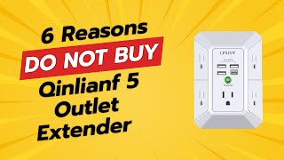 DONT BUY Qinlianf 5 Outlet Extender Before Watching This 6 Reasons [upl. by Anyl]