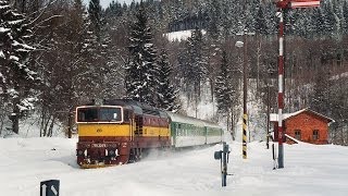 Čtvero ročních období na trati Liberec  Česká Lípa [upl. by Herwig]