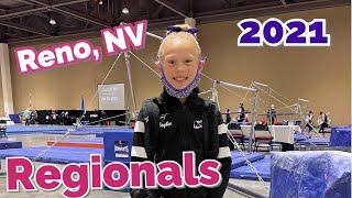 Regional Gymnastics Competition Xcel Silver F Reno NV  Taylee North Davis Gymnastics NDG [upl. by Neirol]