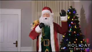 NEW Lowes 2023 LifeSize Animated Singing Santa Claus [upl. by Auston]