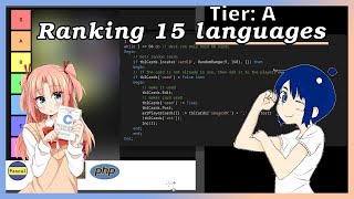 The Official Programming Language Tier List  Ranking Programming Languages [upl. by Craw]