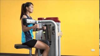 SteelflexHOPE Series Instruction Video  HOT 1800 Rotary Torso Machine [upl. by Nois]