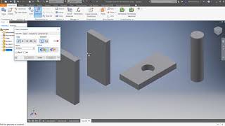 Autodesk Inventor 2018 4  Basic Assembly [upl. by Shoshana]