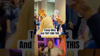 Team Trump Sings How Great Thou Art 💯🔥 shorts jesus god [upl. by Nnayrb]