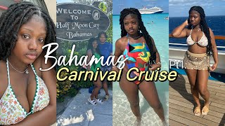 Bahamas 🇧🇸 Carnival Cruise Pt1 [upl. by Delbert]