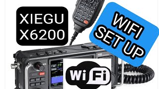 XIEGU X6200  SET UP WIFI amp WFview Preview [upl. by Htebiram]