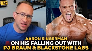 Redcon1s Aaron Singerman Reveals All On His Falling Out With PJ Braun amp Blackstone Labs [upl. by Milo]