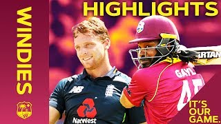 Buttler amp Gayle Go Huge In Record Breaking Match  Windies vs England 4th ODI 2019  Highlights [upl. by Yorgen]