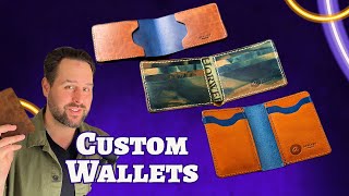 Do you need a custom leather wallet [upl. by Elockin367]