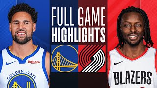 WARRIORS at TRAIL BLAZERS  FULL GAME HIGHLIGHTS  December 17 2023 [upl. by Yblocaj]