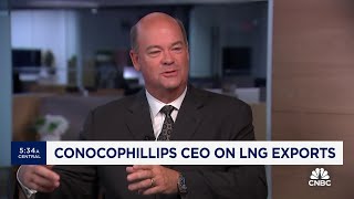 ConocoPhillips CEO Ryan Lance on consolidation Its the right thing to be doing for our business [upl. by Gunning208]