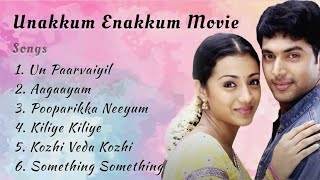 Unakkum Enakkum Songs  Jayam Ravi  Trisha [upl. by Whitney991]