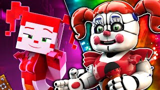 Circus Baby Reacts To Dont Come Crying MINECRAFT FNAF SL Animated Music Video [upl. by Nyledaj537]