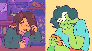 Texting  Fantasy High Animation [upl. by Aw]