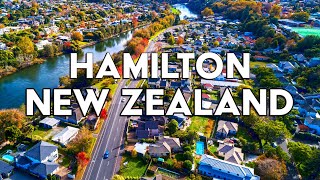 Driving Around The Beautiful Suburbs Of Hamilton New Zealand In 4k HDR [upl. by Oicnanev]